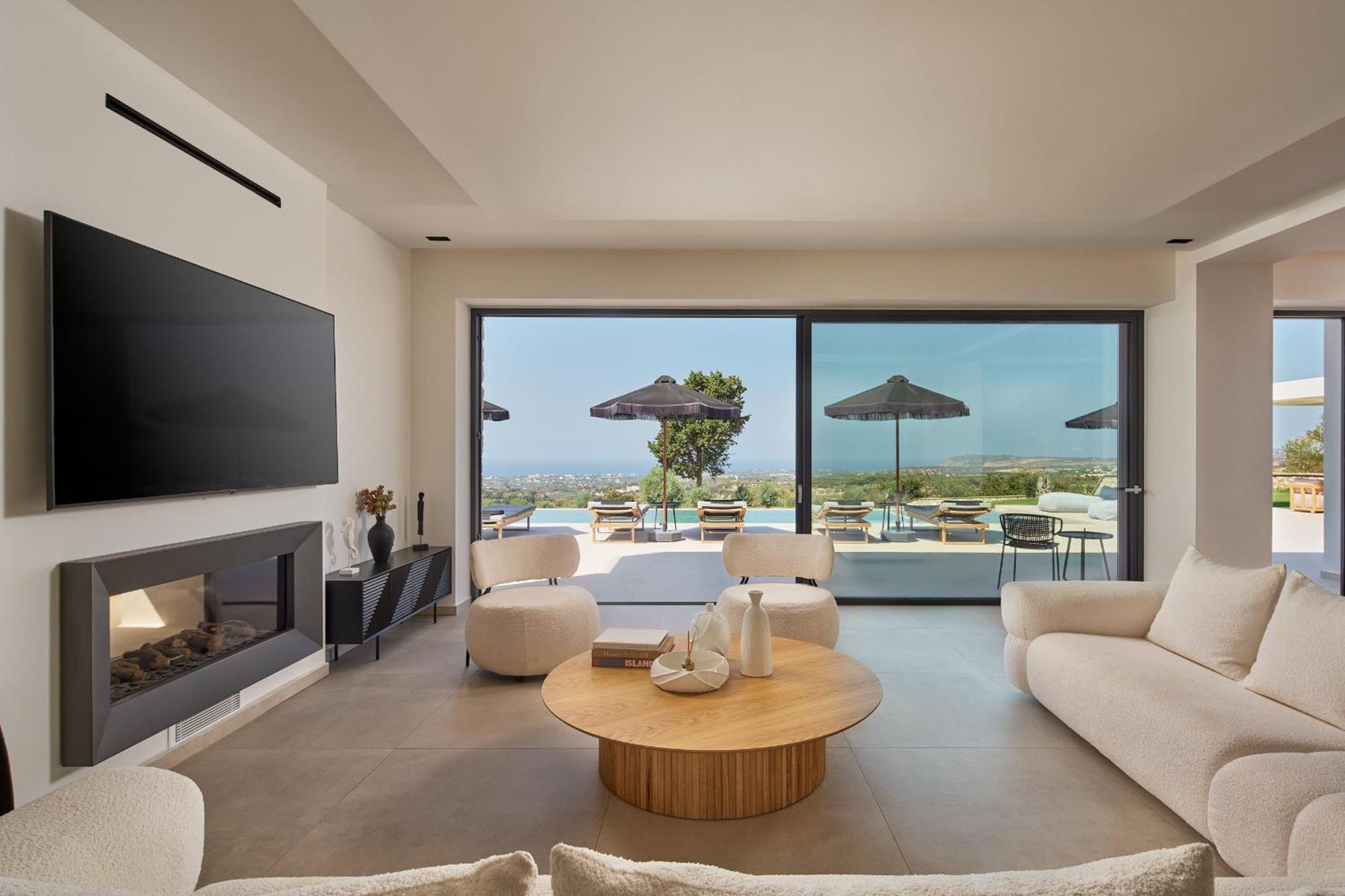 Gavras Exclusive Villas, With Infinity Pools, Whirlpools & Seaviews, By Thinkvilla Vilă Pikris